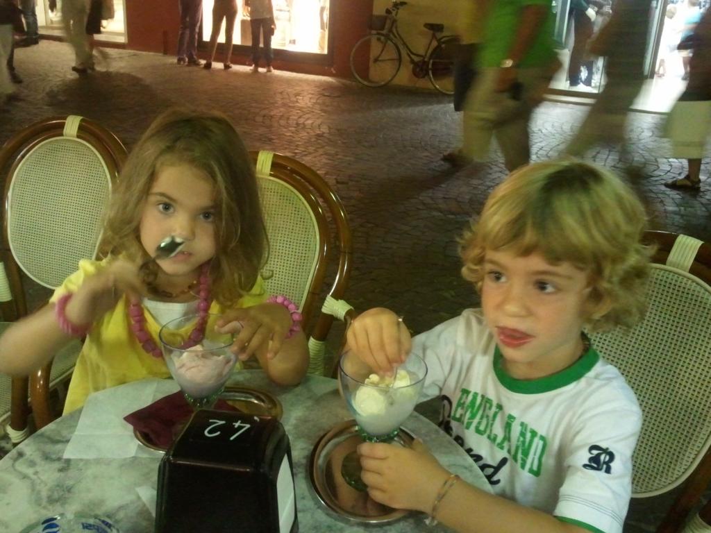 Eis essen